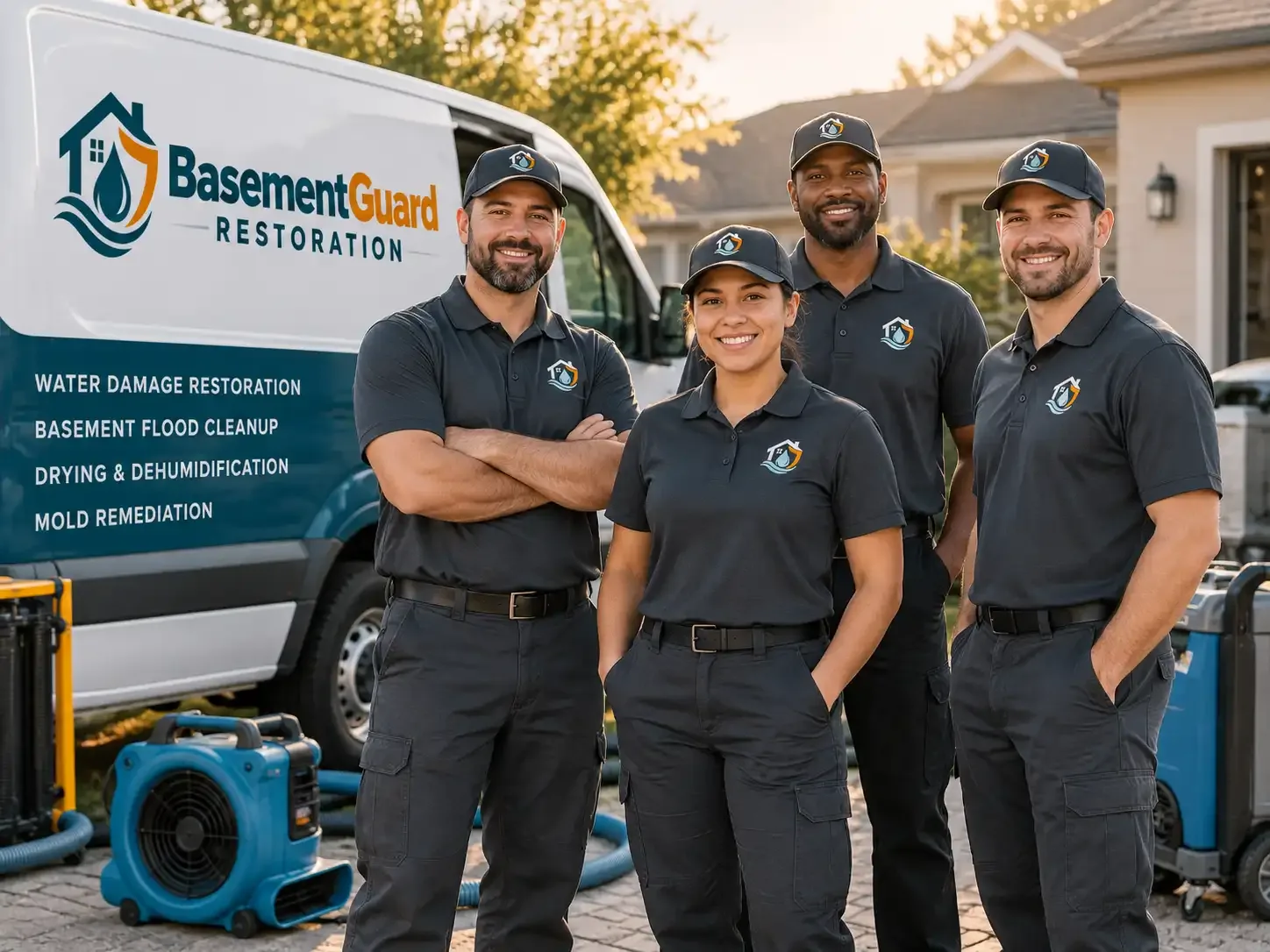 Basement Water Damage Restoration company in Logan, KS